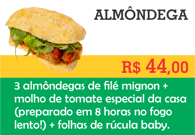 Sanduiche Almondega Sandoca Mobile