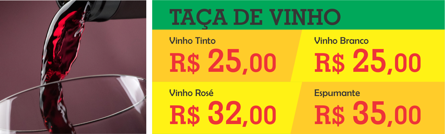 Taça de Vinho Sandoca