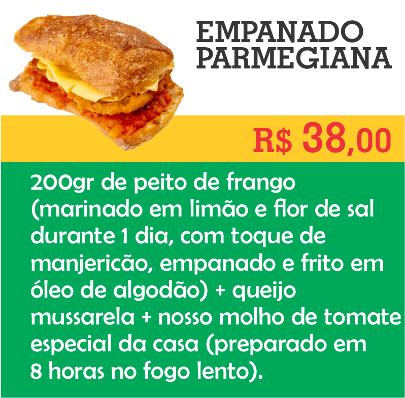 Sanduiche Empanado Parmegiana Sandoca Mobile